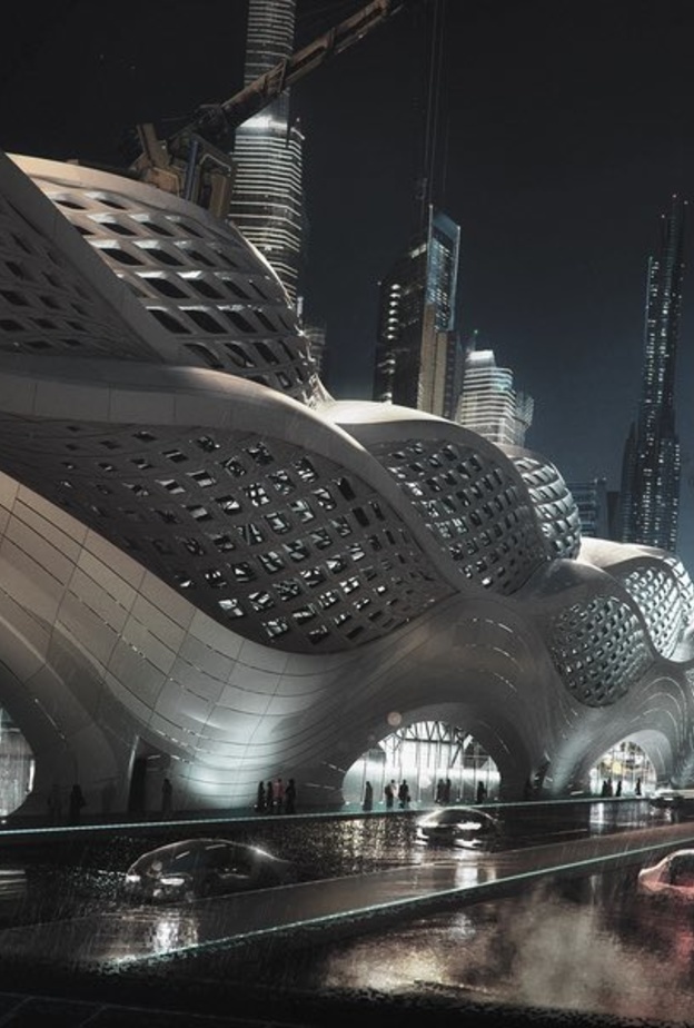 محطة مترو مركز الملك عبدالله المالي.. تحفة فنية وتصميم معماري مبهر