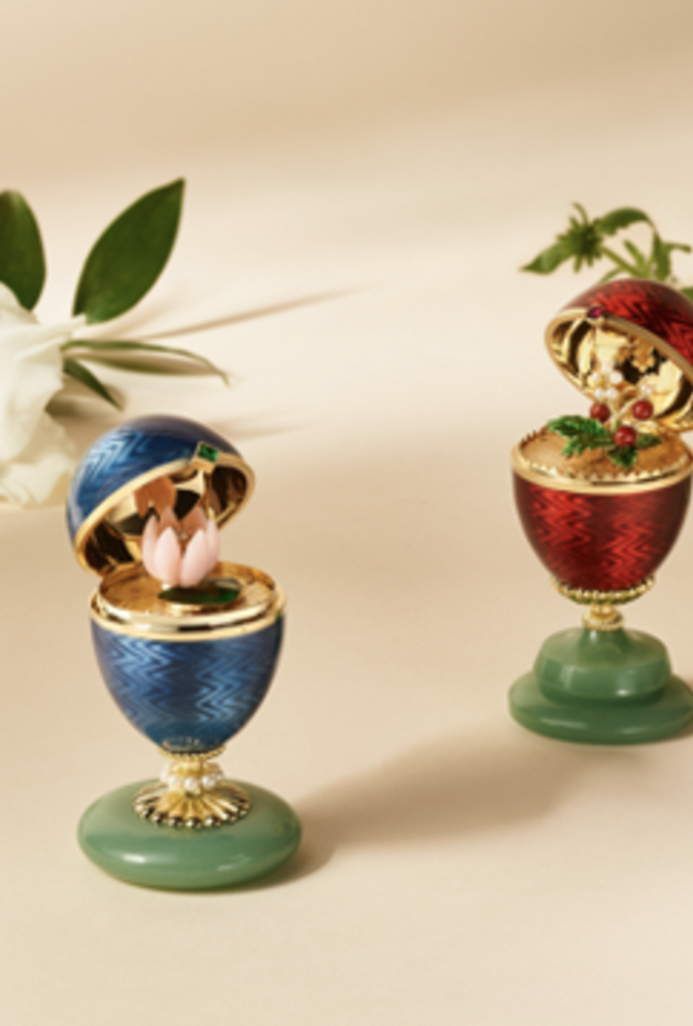 مجموعة محدودة الإصدار من بيض FABERGÉ تحتفي بمجموعة FABERGÉ IN BLOOM