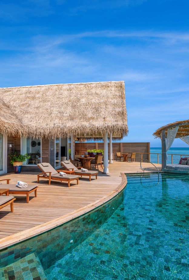 مسكن المحيط الجديد في منتجع ميلايدو المالديف فيلا تضمن أقصى درجات الخصوصية والراحة للأهل والأصدقاء