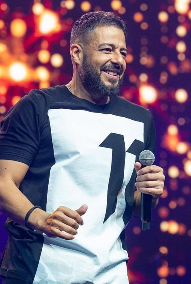 محمد حماقي في حفله بالسعودية