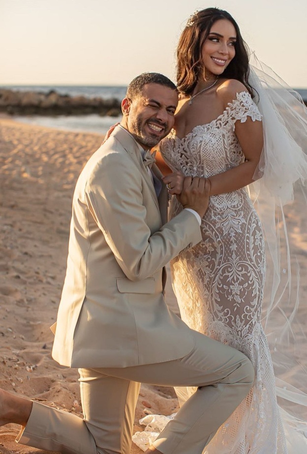 محمد فراج وبسنت شوقي 