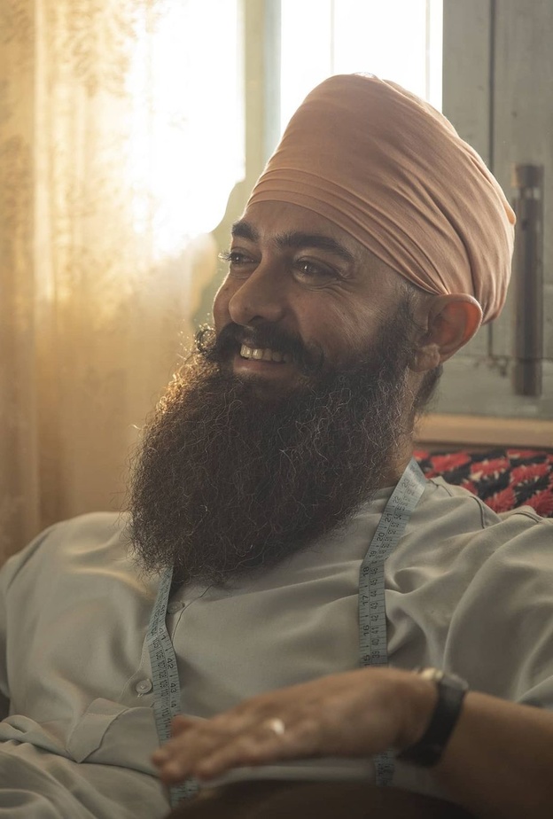 عامر خان في فيلمه "Laal Singh Chaddha"