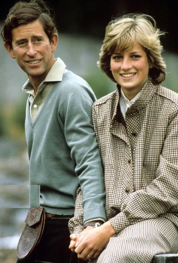 الاميرة ديانا والامير تشارلز