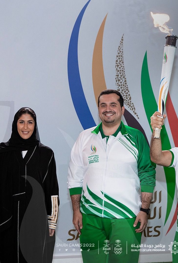 الأميرة "دليِّل بنت نهار" تفتخر بانطلاق مراسم مسيرة شعلة دورة الألعاب السعودية لتجوب أرجاء المملكة