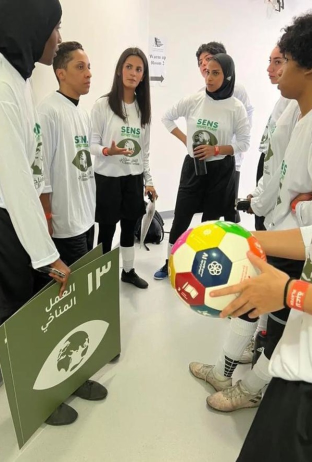 فريق كرة القدم النسائي SENS Team ينال المركز الأول في منافسات المنطقة الغربية ضمن بطولة كأس العالم GGWCUP