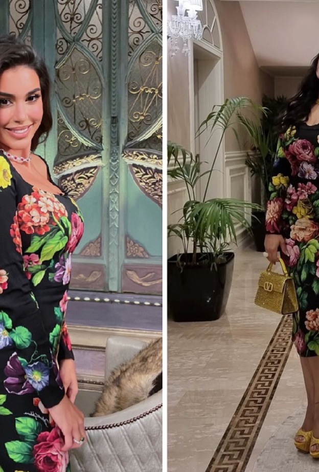 ياسمين صبري ولجين عمران تتألقان بنفس الفستان