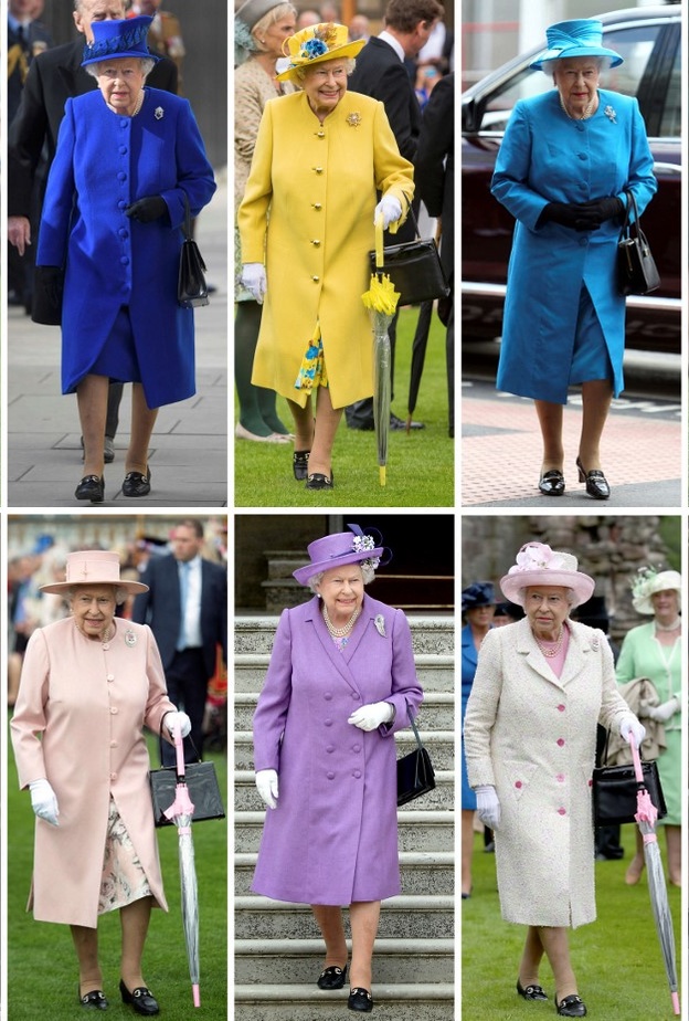 نظرة إلى إطلالات الملكة إليزابيث... وهذا سرّ اختيارها للألوان! 