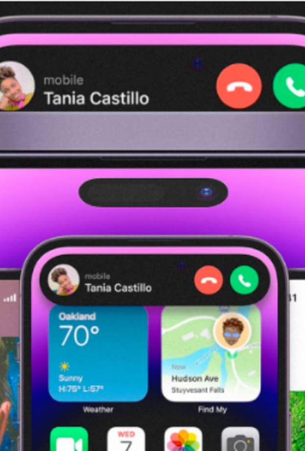 دايناميك سبوت على أندرويد