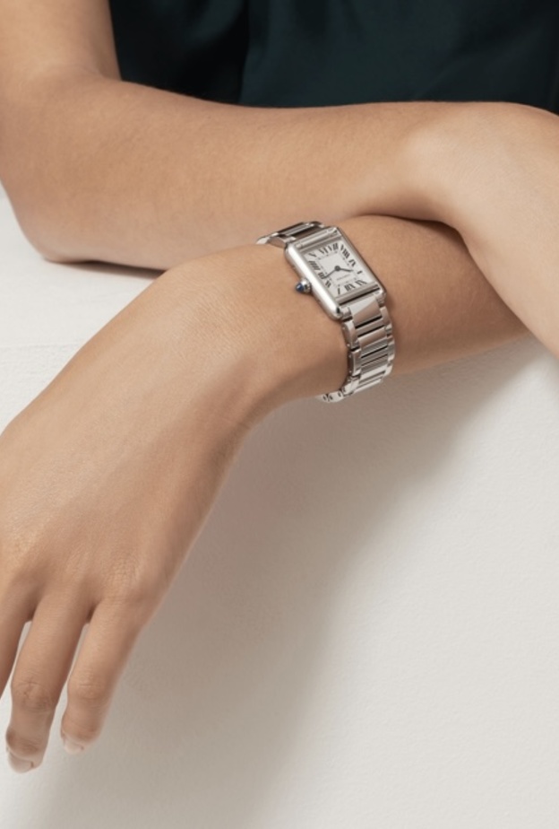 ساعات يد نسائية معدنية من Cartier
