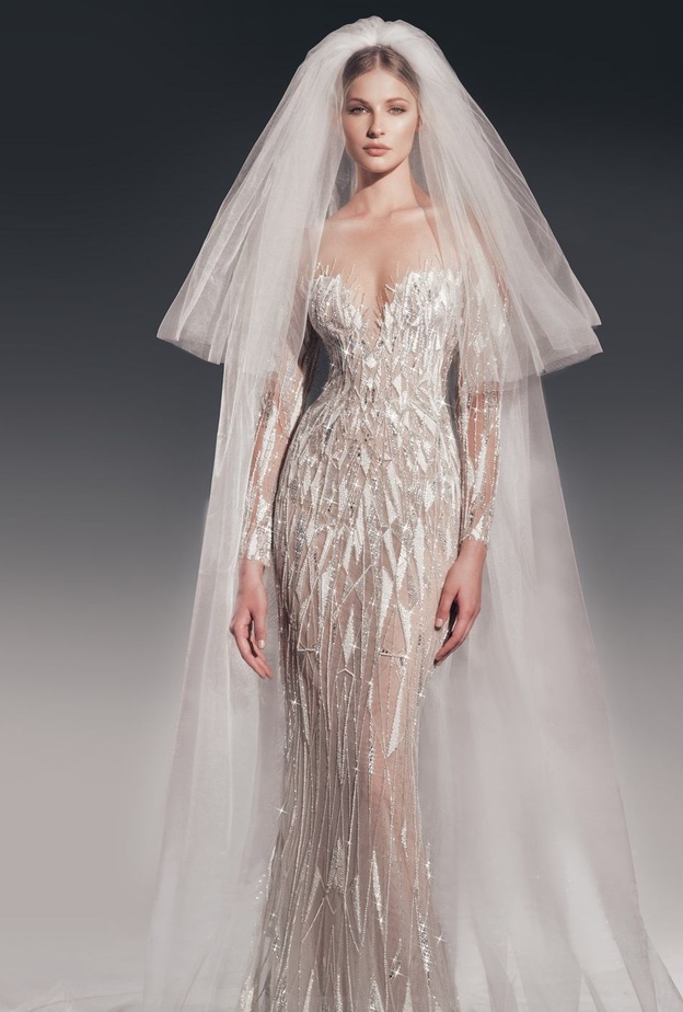 اليك شروط اختيار الطرحة الطويلة لفستان زفافك