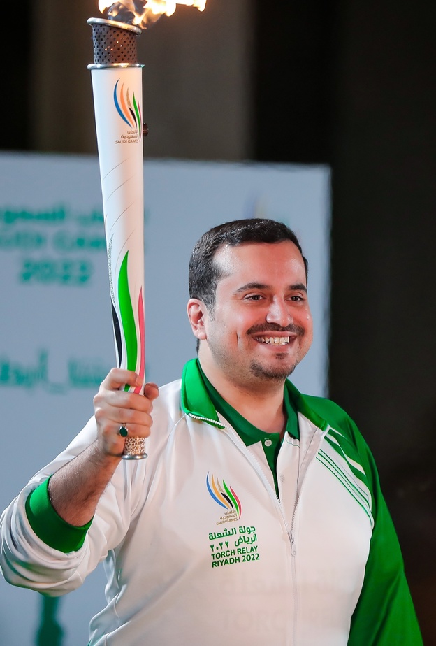 صاحبِ السموِّ الأمير فهد بن جلوي بن عبد العزيز بن مساعد، نائب رئيس اللجنة الأوليمبية والبارالمبية السعودية