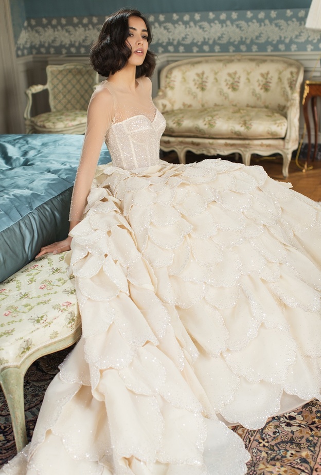 فستان زفاف منفوش @sophiecouture