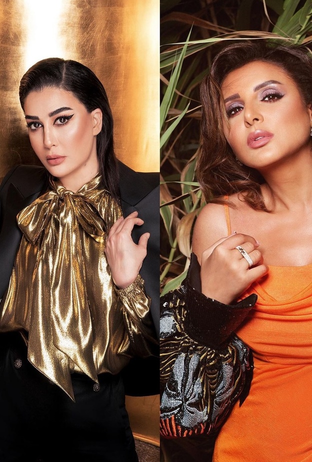 انغام وغادة عبد الرازق 