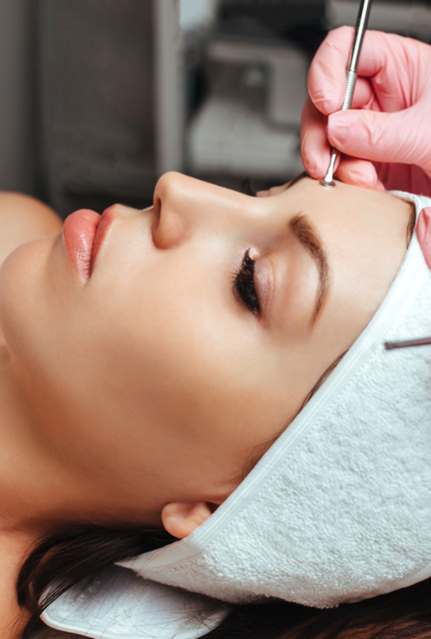 يتم استخدام مخدر موضعي عند العلاج