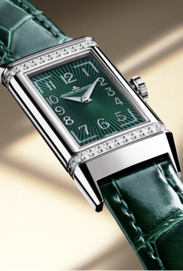 جيجير-لوكولتر تطرح ساعة ريفيرسو وان باللون الأخضر