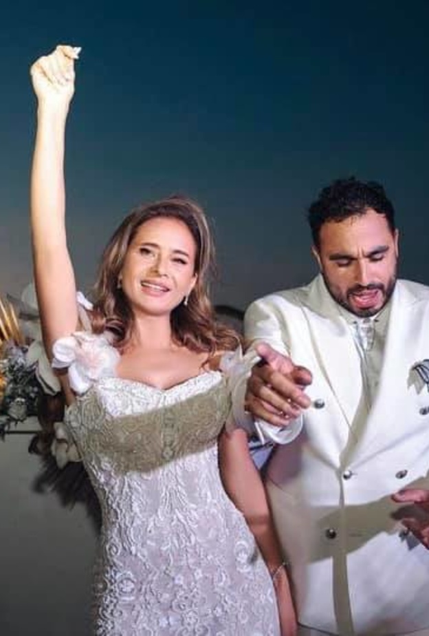نيللي كريم وهشام عاشور