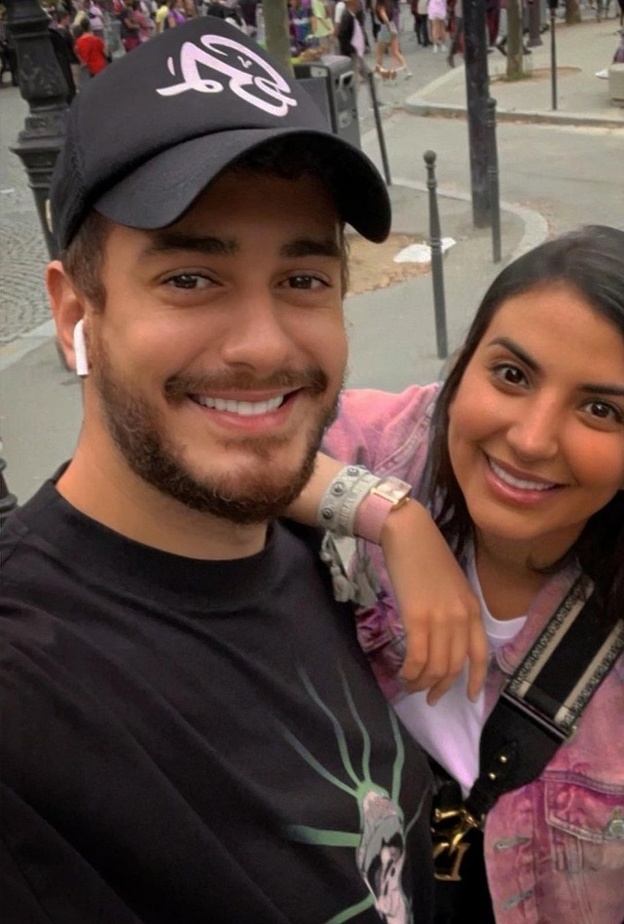 سعد لمجرد وعروسه