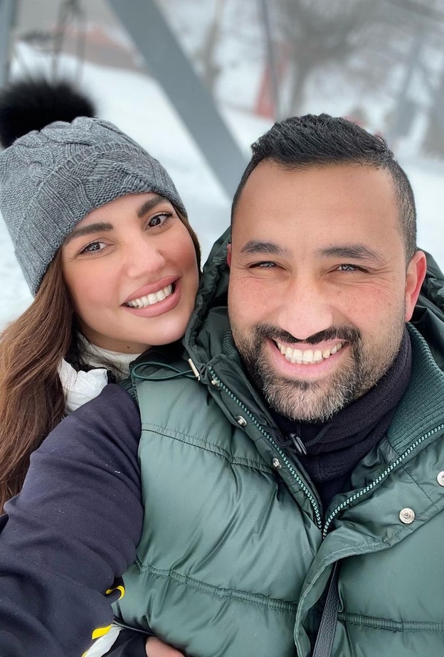 درة وزوجها هاني سعد