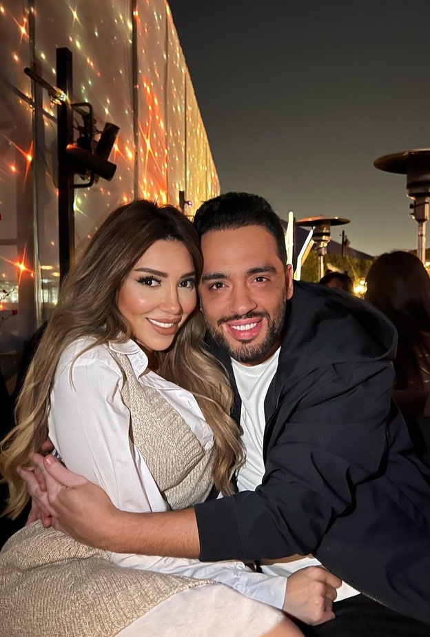 رامي جمال وزوجته