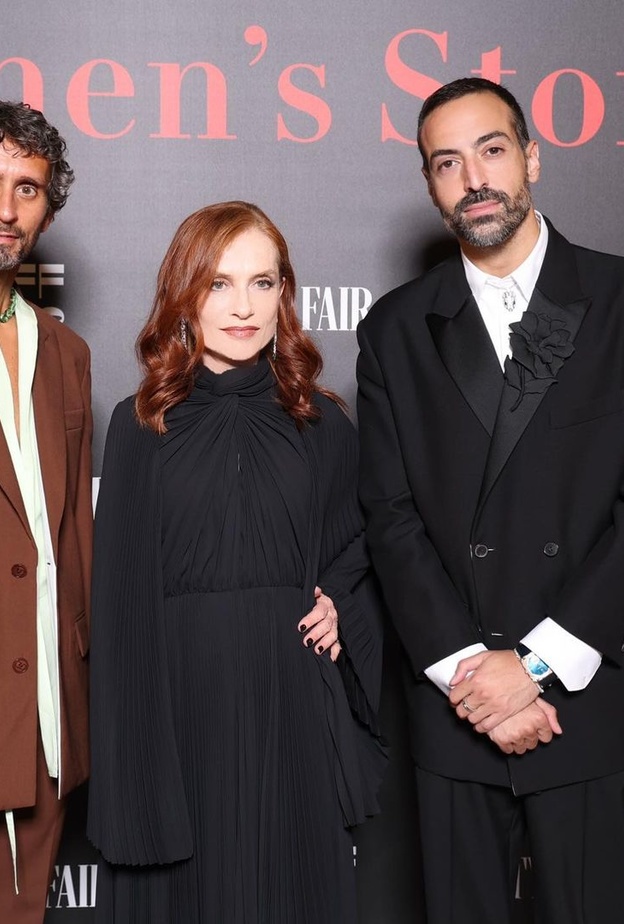 محمد الترك وإيزابيل أوبير