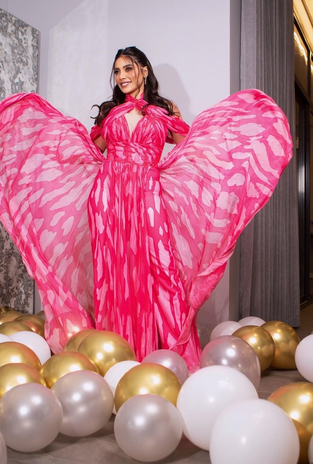 إطلالة إلهام علي في عيد ميلادها 