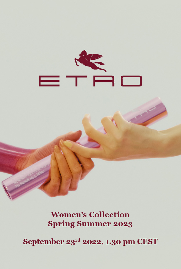 بث مباشر لعرض أزياء ETRO, Genny & Bally لربيع صيف 2023