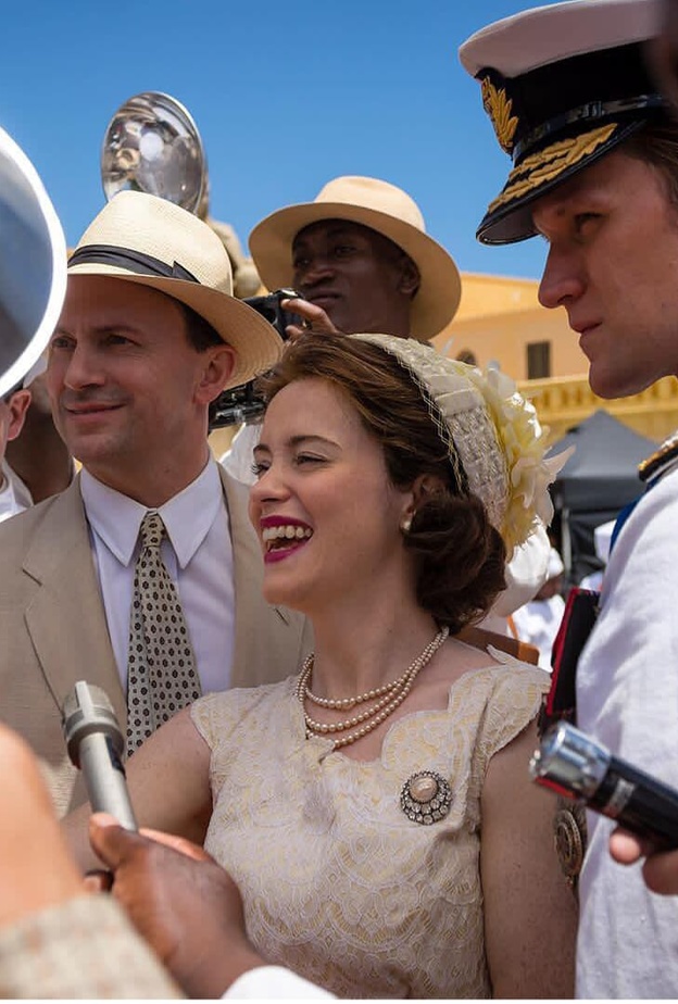 من مسلسل "The Crown"