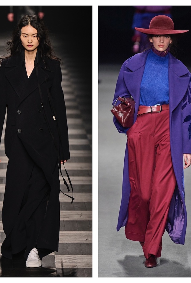 تصاميم جميلة وجذابة للمعاطف من عروض الأزياء العالميّة