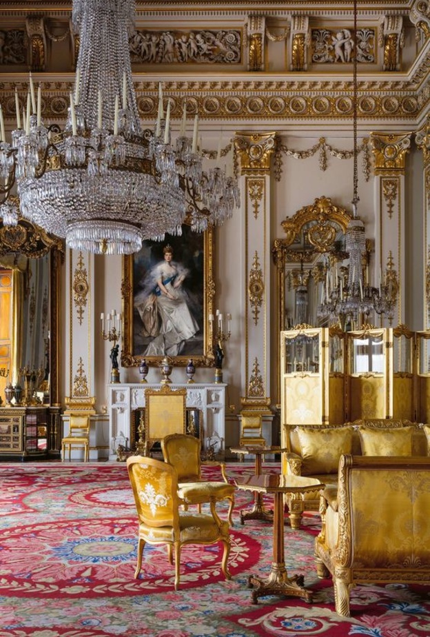 إحدى غرف قصر باكنغهام