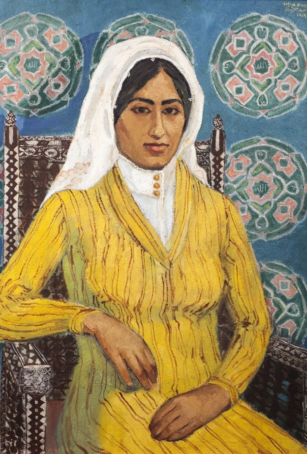 تكريم الفنانة التشكيلية "صفية بن زقر" من قِبل وزراء الثقافة الخليجيين