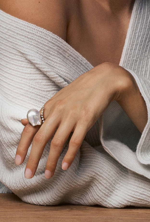 خاتم اللؤلؤ من Mizuki