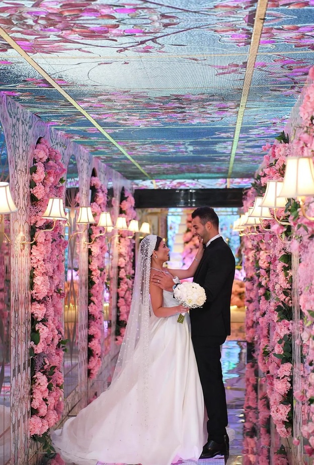 زفافك باللون الوردي تضامناً مع شهر اكتوبر من تنفيذ Elan  Events