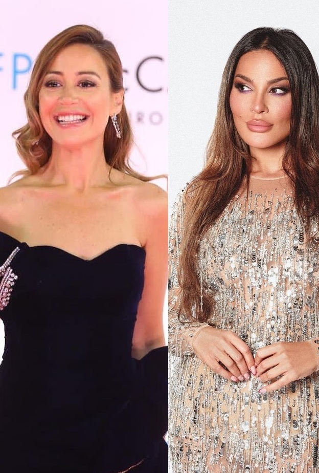 نادين نسيب نجيم ومنة شلبي 