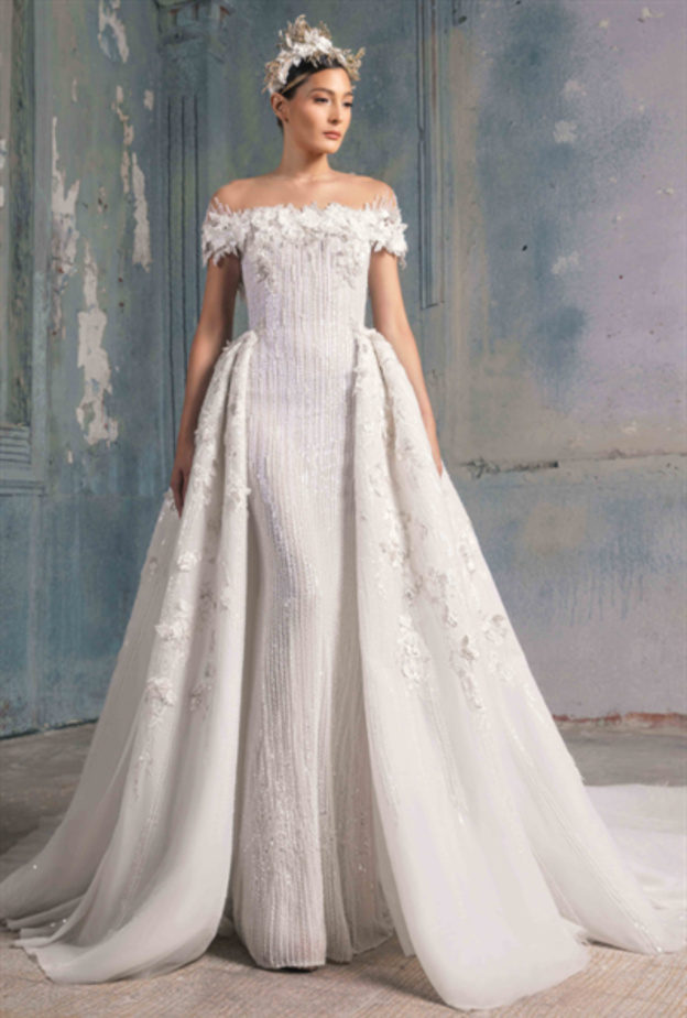 فساتين زفاف أوف شولدر@tonyward