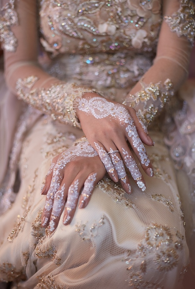 نصائح ذهبية للعروس عند وضع الحنة