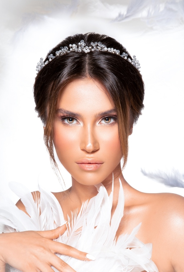 نعومة تسريحة زفاف جو رعد