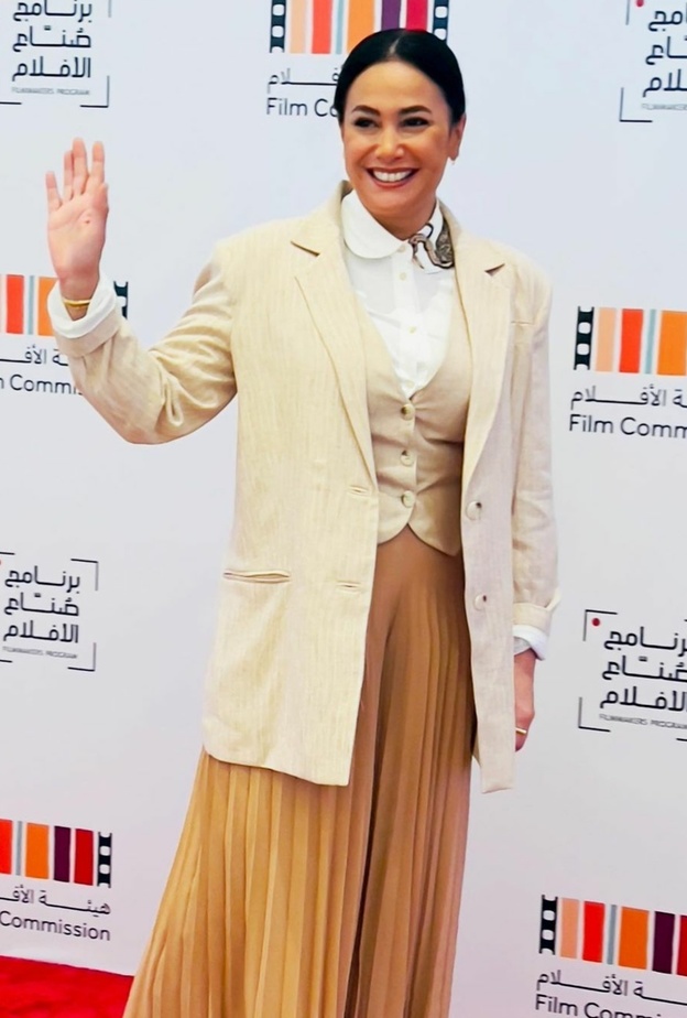 هند صبري تشارك في برنامج صناع الافلام وتؤكد ان مستقبل المنطقة مرتبط بالسعودية