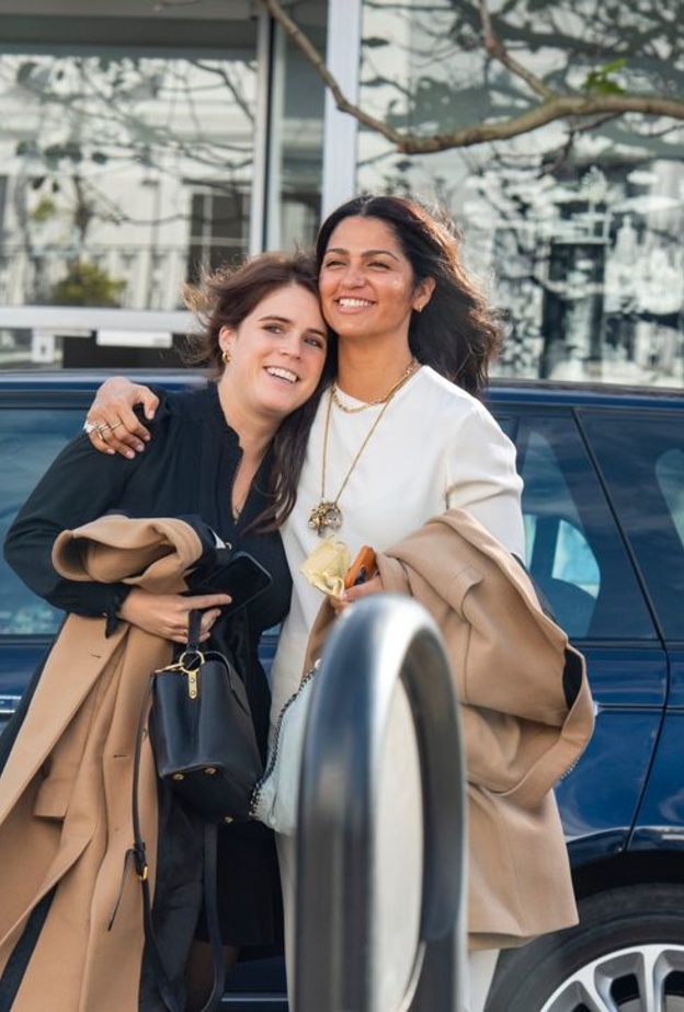 الأميرة يوجين تقابل زوجة ماثيو ماكونهي في موعد غداء