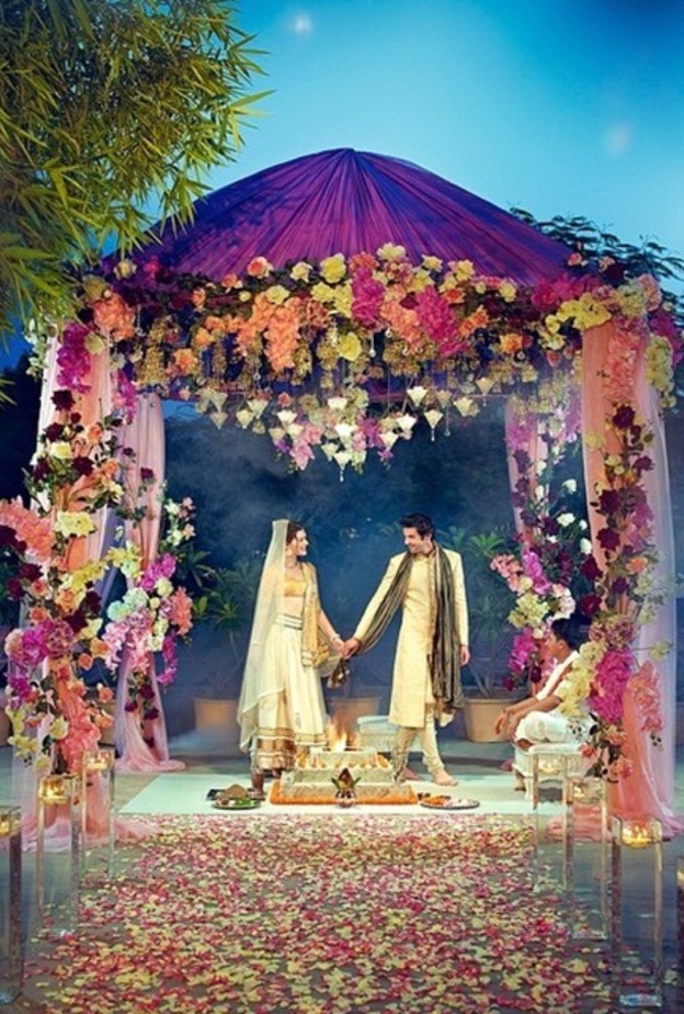 جانب من حفل زفاف في الهند