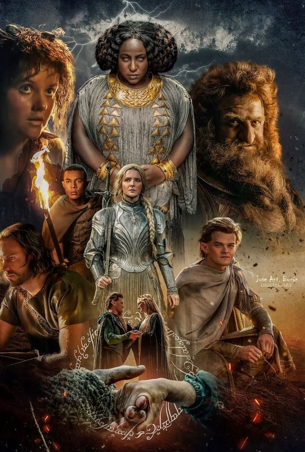 مسلسل "The Rings of Power"