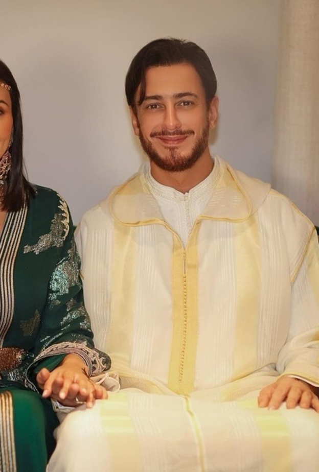 سعد لمجرد وعروسه