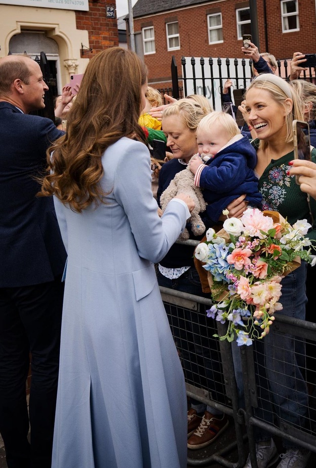 كيت ميدلتون تتعرض لموقف محرج أثناء زيارتها إلى أيرلندا الشمالية