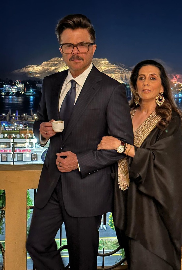 أنيل كابور وزوجته