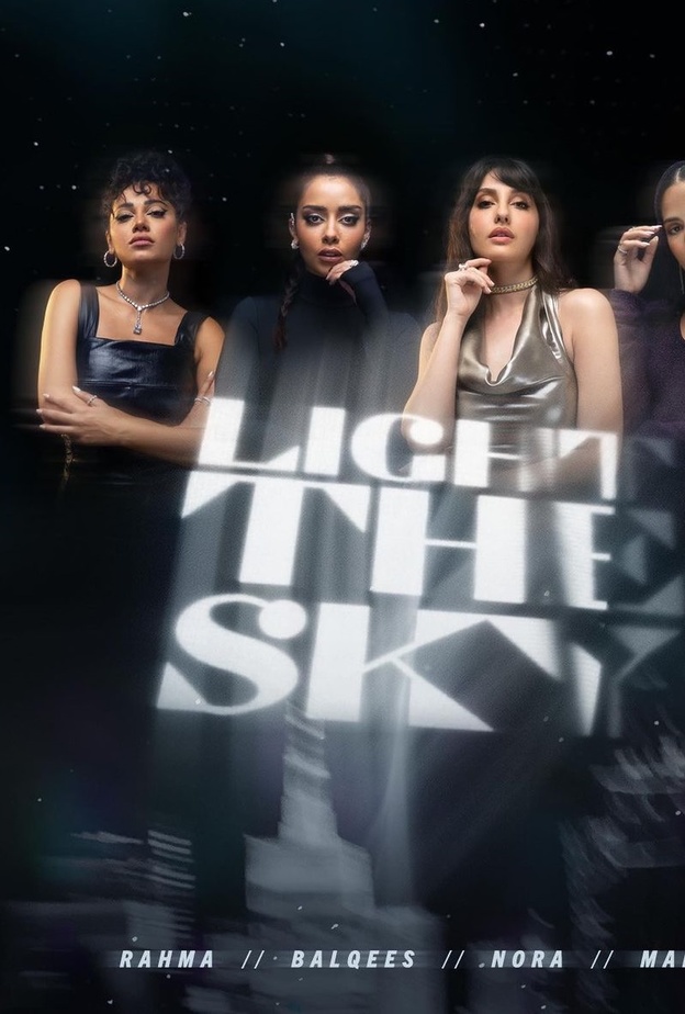 النجمات العرب في أغنية "Light The Sky"