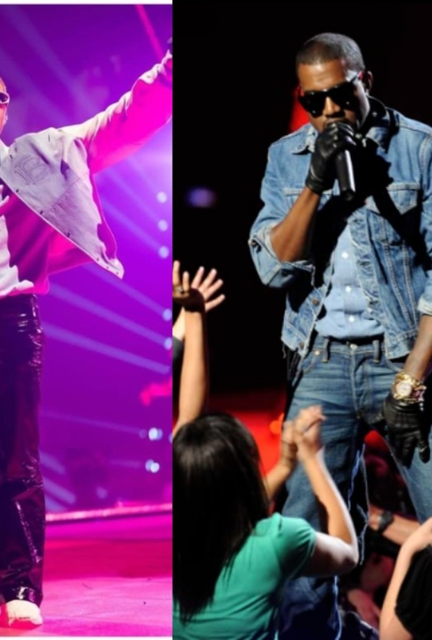 كاني ويست وجاستين بيبر