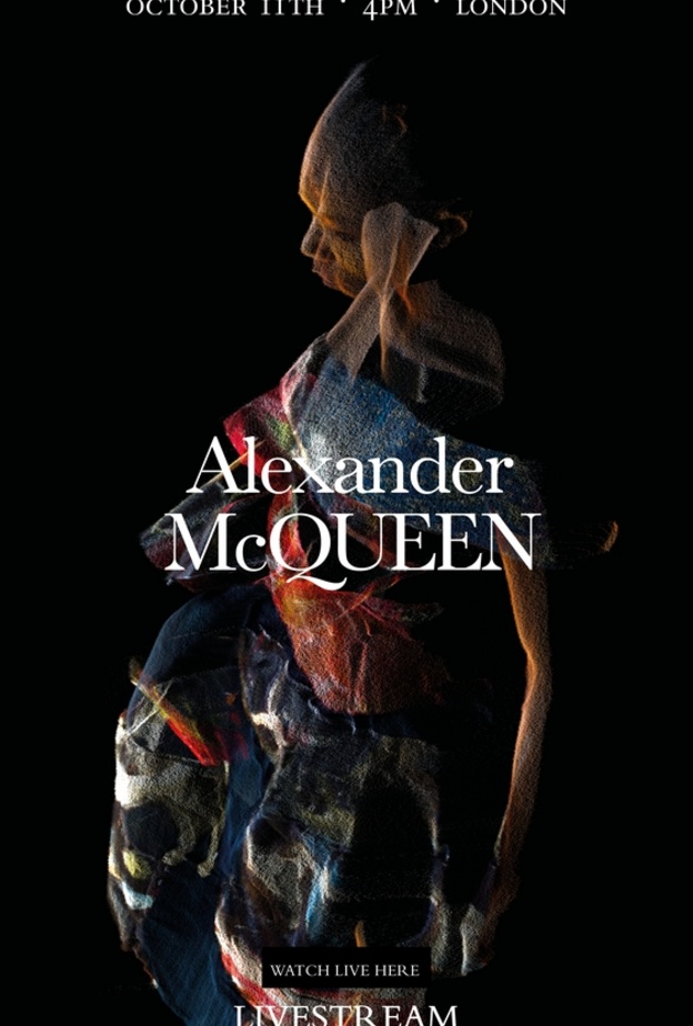 بث مباشر لعرض أزياء Alexander McQueen لربيع صيف 2023