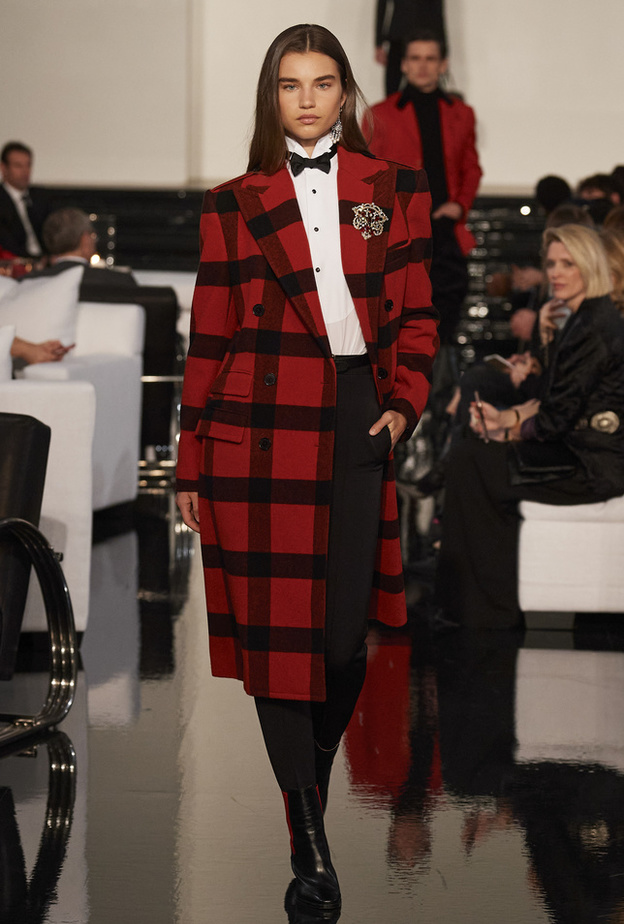 تنسيق نقشة الكارو بأسلوب شيك من Ralph Lauren