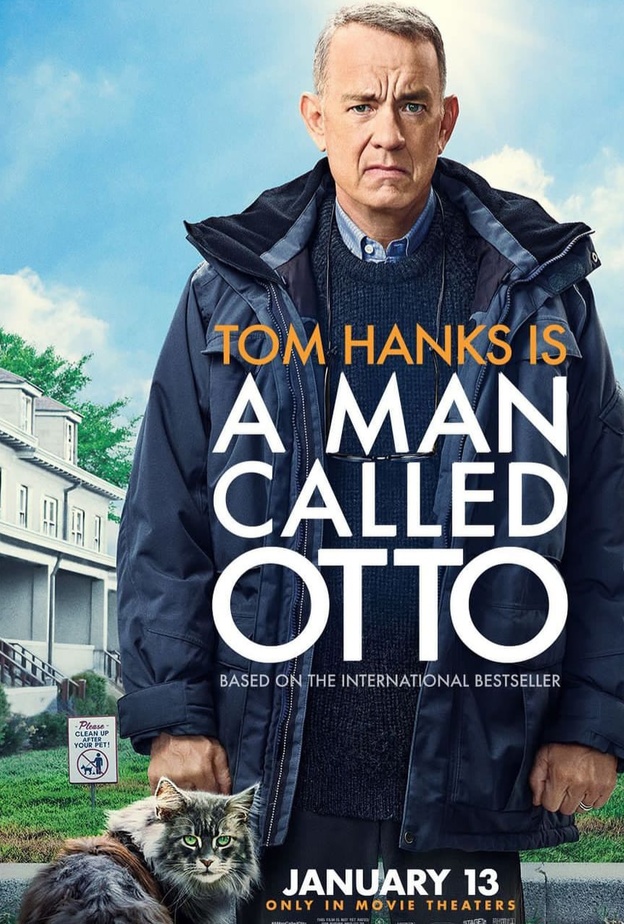 توم هانكس على بوستر فيلم "A Man Called Otto"