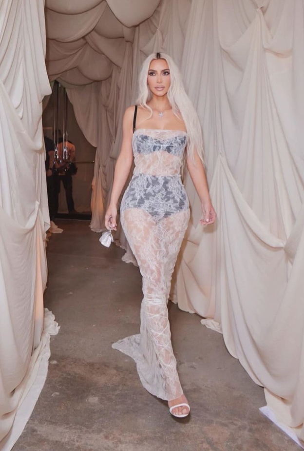 كيم كارداشيان في أحدث ظهور