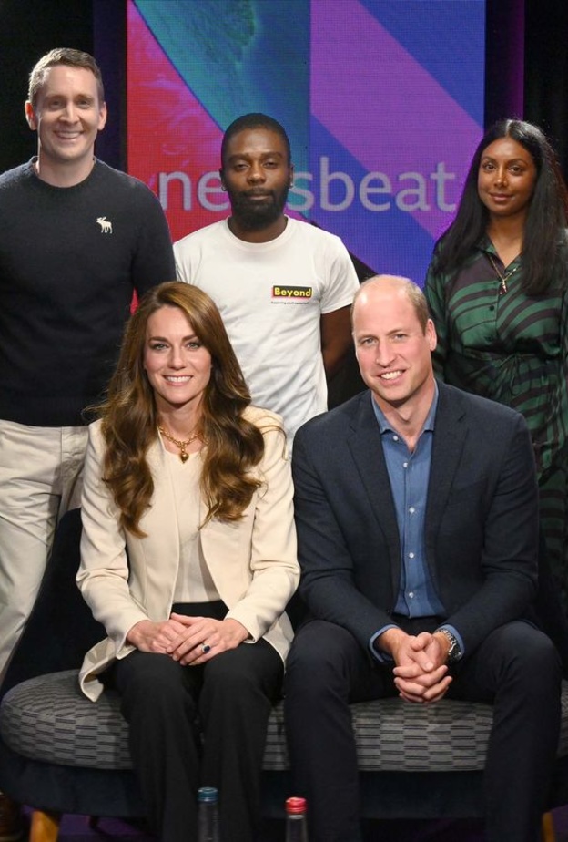 الأمير ويليام وزوجته كيت ميدلتون يظهران في برنامج إذاعي جديد